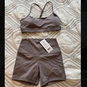 Workout Sports bra and spandex!